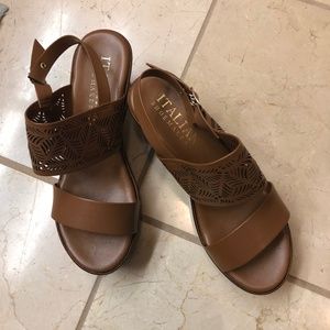 Italian Shoemaker platform sandals
